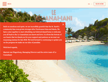 Tablet Screenshot of leguanahani.com